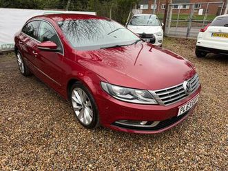 2013 volkswagen cc 2.0 tdi 177 bluemotion tech gt 4dr coupe diesel manual