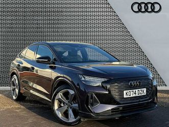 audi q4 sportback e-tron black edition 35