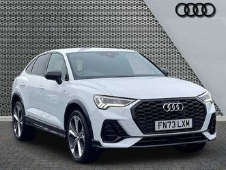 audi q3 sportback tfsi e black edition 45 e s tronic