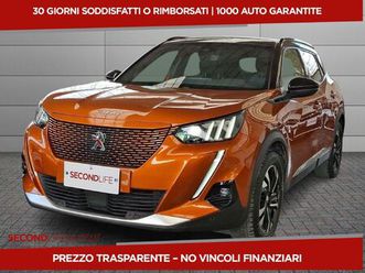 peugeot 2008 50 kwh gt del 2021 usata a roma