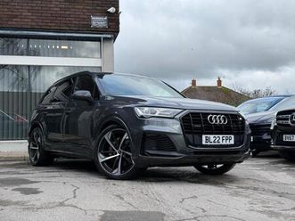 audi q7 3.0 tfsi v6 55 black edition tiptronic quattro euro 6 (start/stop) 5dr petrol automatic