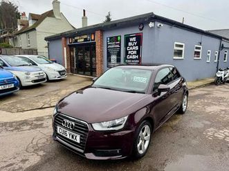2016 audi a1 1.0 tfsi sport 3dr hatchback petrol manual