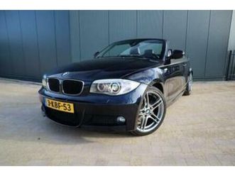 bmw 1 serie cabrio 118i m sport edition automaat sportleder — bmw — marktplaats