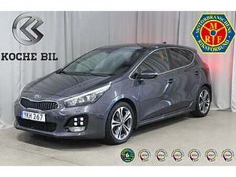 kia ceed 1.6 crdi dct gt-line, m&k-värmare, s&v-hjul