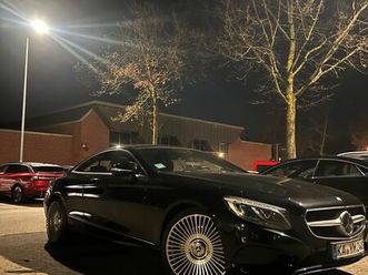 c217 s400 coupe scheckheft, garantie, massage, garagenfahrzeug