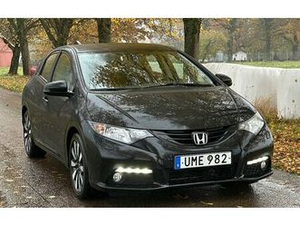 honda civic 1.8 i-vtec sport, svensksåld, backkamera, lågmil