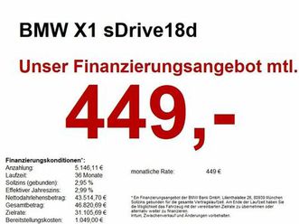 bmw x1 sdrive18d *m-sportpaket* *innovationspaket*