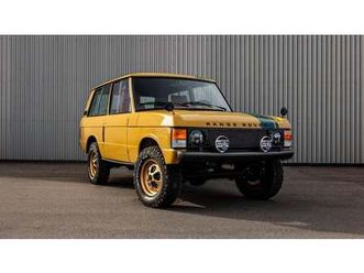 1989 land rover range rover classic