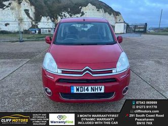 2014 citroen berlingo vtr - long mot - rare 7 seater - finance available - 3 month warranty