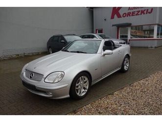 mercedes-benz slk 200 kompressor final edition automatik leder