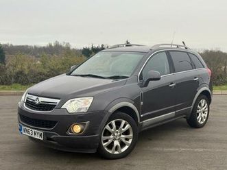 2013 vauxhall antara 2.2 cdti se 4wd manual wow 58k genuine miles, 12 months mot