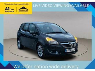 2014 vauxhall meriva 1.4i tech line euro 6 5dr mpv petrol manual