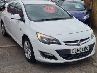 2015 vauxhall astra 1.6i 16v sri 5dr hatchback petrol manual