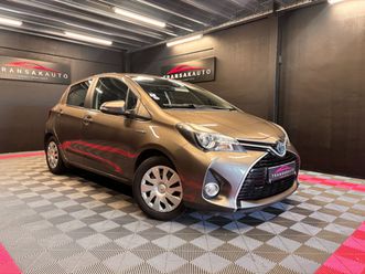 toyota yaris hybride lca 2016 100h dynamic équiper personne à mobilité réduite. (pmr)