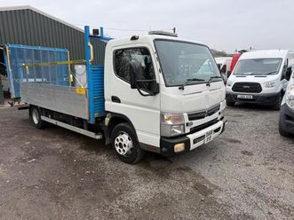 2018 mitsubishi canter 7.5 ton beaver tail plant beavertail diesel automatic