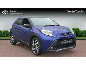 2023 toyota aygo x 1.0 vvt-i exclusive 5dr petrol hatchback hatchback petrol manual