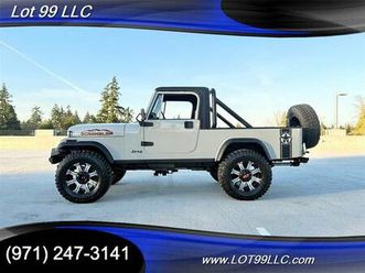 1981 jeep scrambler 4x4 4wd (cj-8) lifted 5.9l v8 new seats 35 tires winc suv