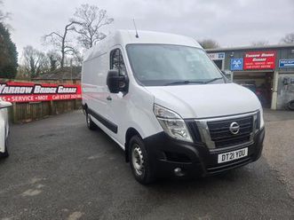 2021 nissan nv400 2.3 dci 135ps h2 tekna van panel van diesel manual