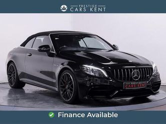 4.0 c63 v8 biturbo amg s night edition (premium plus) cabriolet spds mct euro 6 (start/stop) 2dr