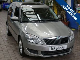 2011 skoda roomster 1.6td se plus (105bhp)