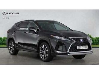 2022 lexus rx 450h 3.5 5dr cvt (premium pack) suv hybrid automatic