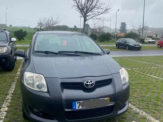 toyota auris 1.4 d4d julho/07