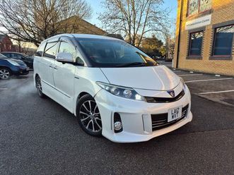 toyota estima aeras 2.4 hybrid 4wheel drive car