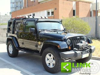 wrangler 3ª serie unlimited 2.8crd sahara / 10.000 € di elaborazioni