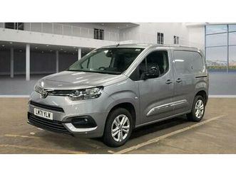 2021 toyota proace 1.5d 100 design van [6 speed] panel van diesel manual