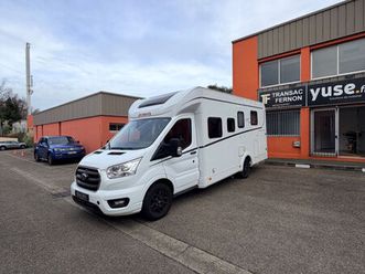 ford transit chassis modulaire camping-car dethleffs just go t ford 2.0l 155cv bva entretien concessionnaire à jour