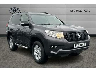 toyota land cruiser utility panel van's 2.8d utility 4wd swb euro 6 (start/stop) 3dr