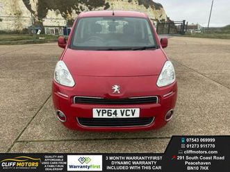 2014 peugeot partner tepee s - new years mot - automatic - finance available - 3 month warranty
