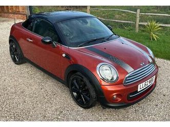 reduced stunning mini, coupe, coupe, 2012, manual, 1598 (cc), 2 doors
