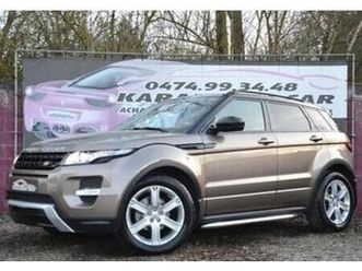 ② land rover range rover evoque 2.2hse 4wd dynamic full boite — land rover — 2ememain