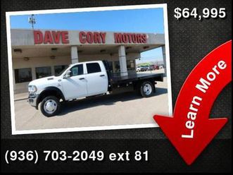 2023 ram 4500 hd tradesman crew cab 11ft flat bed 6.7l cummins turbo