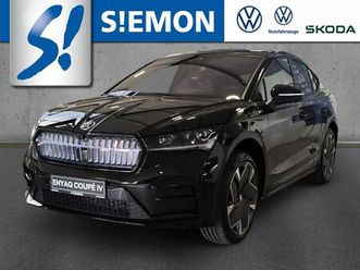 skoda enyaq coupe rs 4x4 led navi leder ahk acc e-sitz