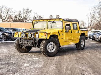 used 2003 hummer h1 4-door open top glenview il 60025