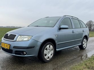 skoda fabia combi - 1.4-16v spirit+ |lange apk|trekhaak|