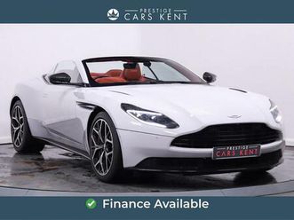 aston martin db11 4.0 v8 volante 2dr petrol auto euro 6 (start/stop) (510 ps)