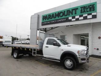 2024 ram 5500 hd chassis diesel reg cab 4x4 with 16 ft dumping f
