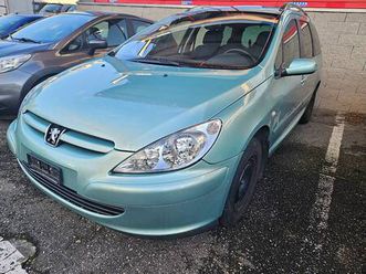 peugeot 307 2.0 break, bv automatique canton genève