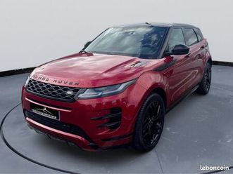 range rover evoque 2.0 d 200ch r-dynamic s awd bva mark iii