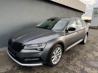 skoda superb 2.0 tdi 4x4 scout combi