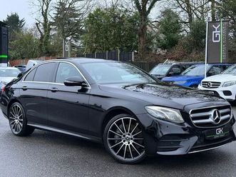 2018 mercedes-benz e-class 3.0 d e400d amg line (premium plus)(start/stop) saloon 4d