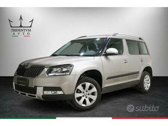 skoda yeti outdoor 2.0 tdi elegance 4x4 110cv