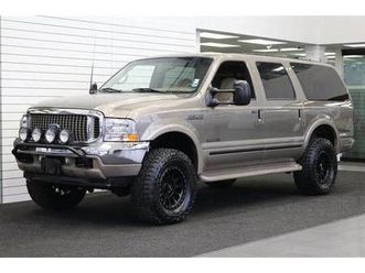 2002 ford excursion limited 4x4 7.3l 0-rust 115k 2003 2001 2000 2005