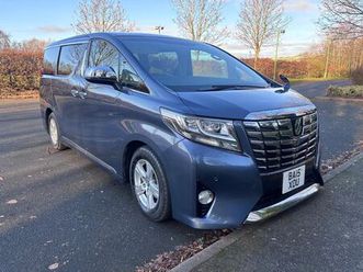 2015 toyota alphard 240/350g mpv fwd