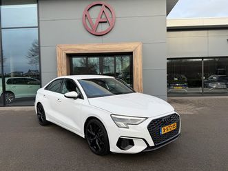 audi a3 limousine - 35 tfsi 150pk s-tronic advanced | camera | adap. cruise | black edition | rijklaar incl. 1