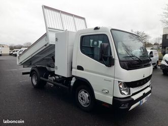 mitsubishi fuso canter benne et coffre 130cv