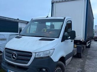 39990ht ensemble routier mercedes sprinter 519 cdi semi remorque